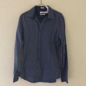 Calvin Klein slim fit small dress shirt